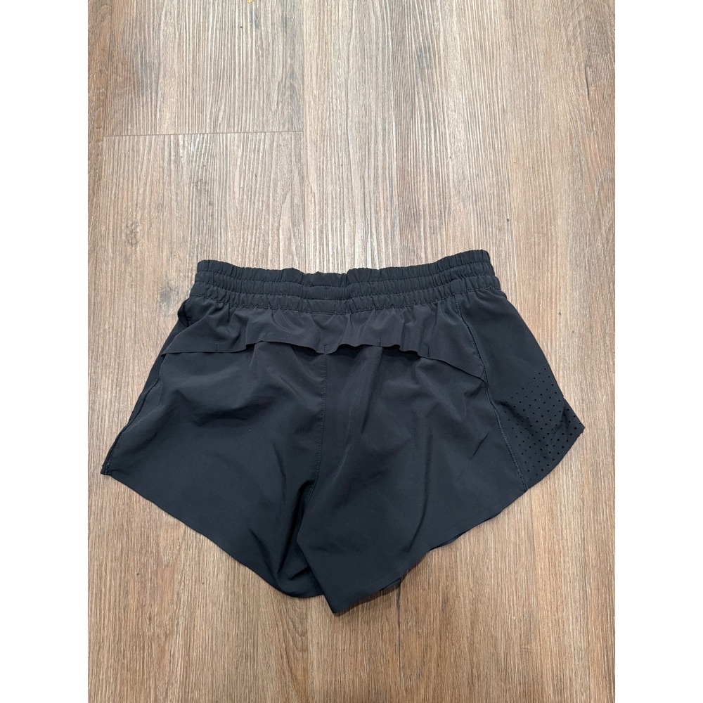 Athleta Hustle 3" Short Black Running Training Shorts Womens XS 404‎